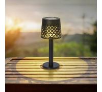 Globo 36631 solar battery table lamp, IP44, black