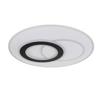 Globo Lighting Jacques Integrated LED Semi Flush Ceiling -Light -White Matt LED