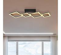 Globo Dustin LED ceiling light, 4-bulb