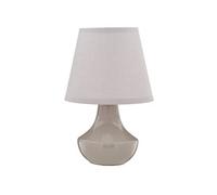 Globo Set of Two Grey Ceramic Table Lamps - Grey