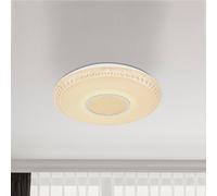 Globo Klemens LED ceiling light, round, dimmable, RGBW