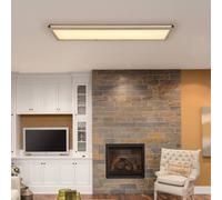 Globo LED ceiling light Karla rectangular length 120 cm