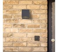 Globo LED outdoor wall lamp Illi, anthracite, width 10 cm, aluminium, IP54