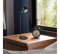 Globo LED rechargeable table lamp Jorje CCT 4 in 1 black
