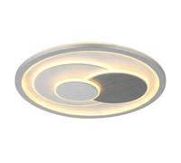 Globo Lighting Flush Ceiling 36W Led Round Modern Ceiling Light Fitting Cct Colour Select