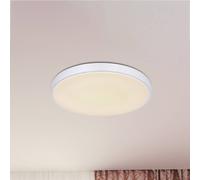 Globo Sonny LED ceiling light, silver, CCT, Ø 50.5 cm