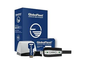 GloboFleet Starter Set Optimal DK II for small and Medium-Sized businesses, for Reading, Analysing and Archiving Driver Cards, Incl. Smart Card Reader and Download Key II 2 GB