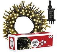 GloBrite 100 LED Fairy Lights - Versatile Christmas Lights with 8 Modes, Outdoor Fairy Lights, Christmas Tree Lights and Christmas Decorations - Waterproof Christmas Lights Outdoor - White