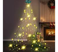 Globrite 288 Warm White LED Cascading Ring Lights for 5ft Christmas Tree Globrite Warm White 5ft