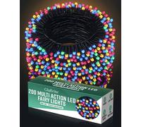 Globrite Multicolour Fairy Lights 20m 200LED String Lights for Indoor & Outdoor Decoration Globrite Multicolor