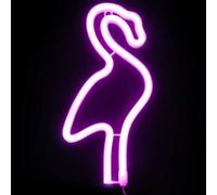 Globrite Neon Light Sign - (Flamingo) Led Battery Usb Night Light For Bedroom Walls Children Party Decoration