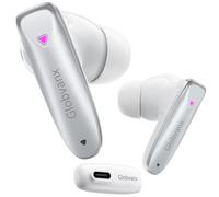 Globvanx V2 True Wireless Gaming Headset 20ms Low Latency with 2.4GHz Dongle, Bluetooth 5.4, IPX5 Bluetooth In-Ear Earphones with Noise Cancelling Microphone for VR, PC, PS5