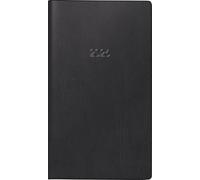 Glocken Pocket Calendar 2026 | A6, Plastic, Black