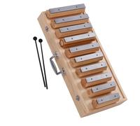 Glockenspiel 10-note Xylophone Glockenspiel Disconnected Design Percussion Instrument For Rhythm Training