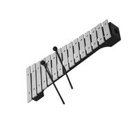 Glockenspiel 15 Note Glockenspiel Wood Base Aluminum Stick Percussion Instrument With Carrying Bag