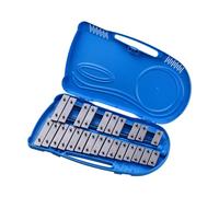 Glockenspiel 25 Notes Glockenspiel Xylophone Percussion Instrument Early Educational Teaching Instrument With Plastic Case 2 Mallets