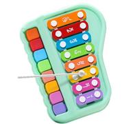 Glockenspiel 8 Note Colorful Soundboard Cute Plastic Body Hand-knocked Glockenspiel Percussion Instrument