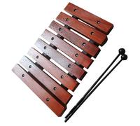 Glockenspiel 8-Note Fashionable Rosewood Glockenspiel Xylophone Player Percussion Instrument