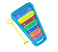 Glockenspiel 8 Note Semitone Colorful Soundboard Beautiful Glockenspiel Xylophone Percussion With Mallets