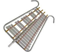 Glockenspiel for Beginner 27 Tone Aluminum Marching Xylophone Metal Bell Harp Glockenspiel Percussion Instrument