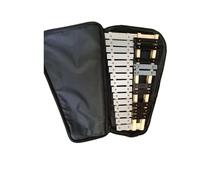 Glockenspiel Instrument 25 Tone Aluminum Plate Piano Hand Knocking Instrument Small Carillon Percussion Instrument (Color : With bag)