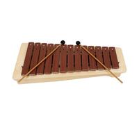 Glockenspiel Percussion Instrument 13 Note Hand Knocked Box Type Pitch-changing High Mid Bass Pine Aluminum Plate Xylophone