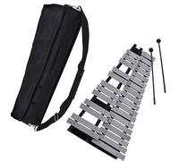 Glockenspiel Professional 32-note Glockenspiel Percussion Instrument Includes 2 Mallets And Carrying Bag