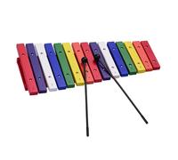 Glockenspiel Xylophone 15 Keys Xylophone Colorful Musical Percussion Instrument For Music Sense Development