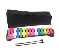 Glockenspiel Xylophone 15 Note Metal Xylophone Metal Hand Percussion Hand Knock Piano For Family Sessions Event Outside Orchestras Concert