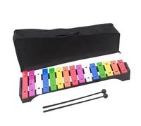 Glockenspiel Xylophone 15 Scales Xylophone Metal Wooden Percussion Suitable For Professional Beginners Adults