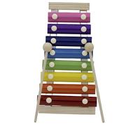Glockenspiel Xylophone 8 Keys Xylophone Instrument Wooden Frame Professional Beginner Adult Instrument With 2 Mallets