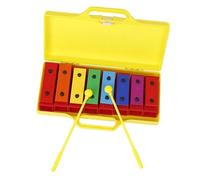 Glockenspiel Xylophone 8 Note Xylophone Hand Bell Colorful Percussion Beginner Instrument Great Tone