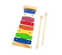 Glockenspiel Xylophone 8-tone 15-tone Aluminum Plate Xylophone Hand-knocking Xylophone Color Sheet Xylophone(A8)