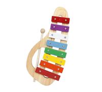 Glockenspiel Xylophone 8 Tone Portable Xylophone Hand-Knocking Xylophone For Music Percussion Instrument