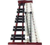 Glockenspiel, Xylophone Aluminum Xylophone 25-Tone Glockenspiel Xylophone Percussion Instrument Xylophone,