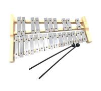 Glockenspiel Xylophone Aluminum Xylophone For Beginners Professional 25 Key Glockenspiel Musical