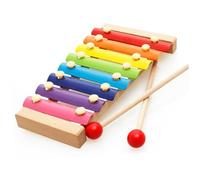 Glockenspiel Xylophone Beech Eight-tone Xylophone Wooden Steel Piano Professional Percussion Instrument