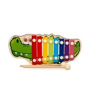 Glockenspiel Xylophone Beginner 8 Notes Musical Instrument Musical Wooden Hand Knock Xylophone(C)