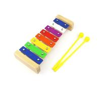 Glockenspiel Xylophone Eight-tone Xylophone Rosewood Professional Percussion Instrument Aluminum Plate Piano Suitable For Beginners(C)
