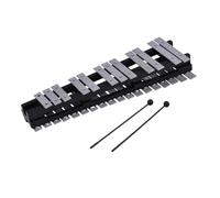 Glockenspiel Xylophone Foldable 30 Note Glockenspiel Xylophone Wooden Frame Aluminum Bars Percussion Musical Instrument Gift With Bag