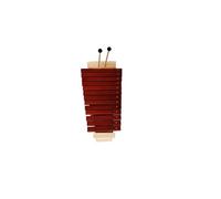 Glockenspiel Xylophone High Medium And Low-pitched Xylophone Pitch-changing Mahogany Xylophone 13-speaker Box Piano Mahogany Piano(Medium)