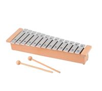 Glockenspiel Xylophone Music Lovers 13-Note Glockenspiel Portable Aluminum Piano Xylophone Percussion Instrument Musical Instrument