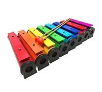 Glockenspiel Xylophone Percussion Instrument Music Lovers Metal Eight Tone Aluminum Plate Xylophone