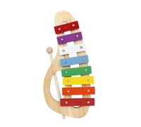 Glockenspiel Xylophone Portable Eight-tone Hand-knocking Xylophone With Knocking Stick Xylophone Percussion Instrument