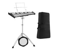 Glockenspiel Xylophone Professional 32 Note Xylophone Percussion Kit For Adult With 8 Inch Drum Practice Pad