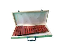 Glockenspiel Xylophone Professional Beginner Adult 15-tone Red Xylophone Percussion Music Instrument With Box