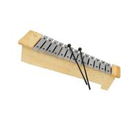 Glockenspiel Xylophone Professional Percussion Instrument 13Keys Metal Key Xylophone Musical Instrument