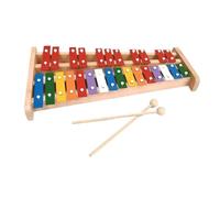 Glockenspiel Xylophone Professional Wooden Xylophone Percussion Instruments Xylophone With 25 Notes(MULTI)