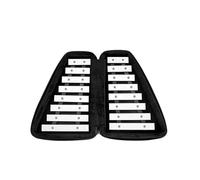 Glockenspiel Xylophone Small Xylophone Aluminum Plate Piano Professional Double Row 16-tone Percussion Instrument Hand-beat Xylophone(A)