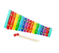 Glockenspiel Xylophone Wooden 15-tone Aluminum Sheet Hand-knocking Piano Xylophone Instrument Professional Standard Tone